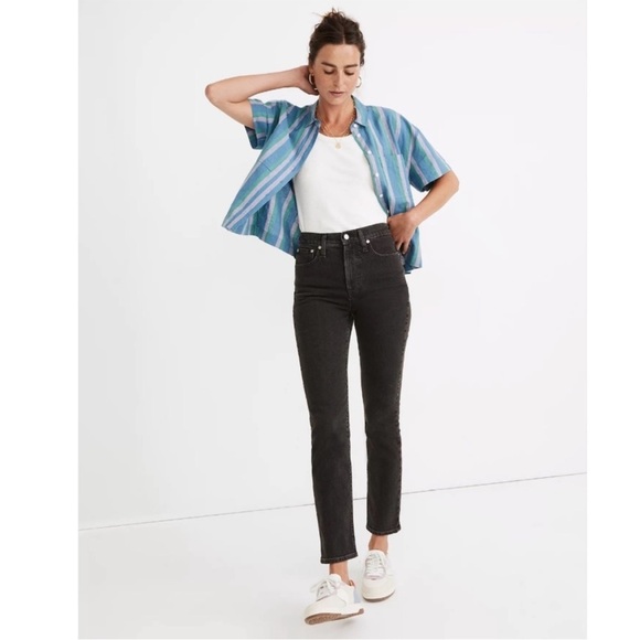 BOGO! Madewell The Perfect Vintage Jean Lunar Wash Gray Size 25